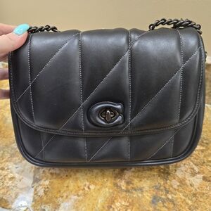 Black Quilted Shoulder Bag